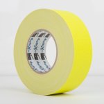 Magtape Xtra Matt Economy Gaffer Tape Flourescent Yellow 25mm x 25m