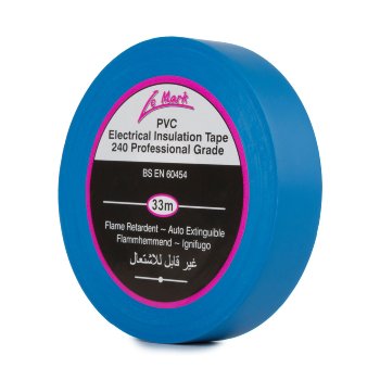 PVC Electrical Isolierband Tape Blau 19mm x 20m