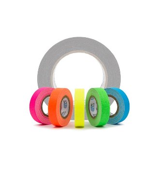 PROGAFF Pro Pocket Camera Spike Stack (5 Flourescent Colors) 12mm x 5,4m PRO TAPES