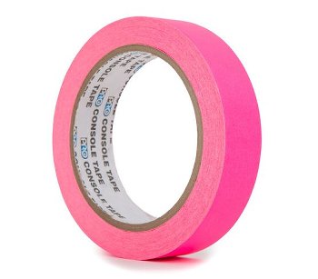 Pro Console Tape Neon Pink 24mm x 25m