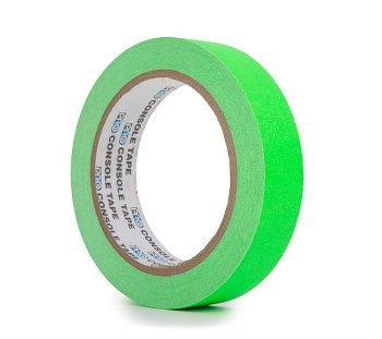 Pro Console Tape Neon Green 48mm x 25m PRO TAPES