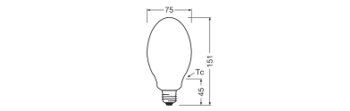 HQL LED FIL V 3000LM 20W 840 E27 - LEDVANCE