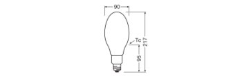 HQL LED FIL V 6000LM 38W 840 E27 - LEDVANCE