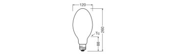 HQL LED FIL V 9000LM 60W 840 E40 - LEDVANCE