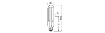 NAV LED FIL V 3600LM 21W 727 E27 - LEDVANCE