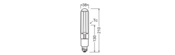 NAV LED FIL V 5400LM 35W 727 E27