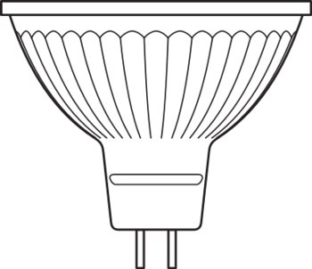 LED MR16 P 2.6W 827 GU5.3 - LEDVANCE