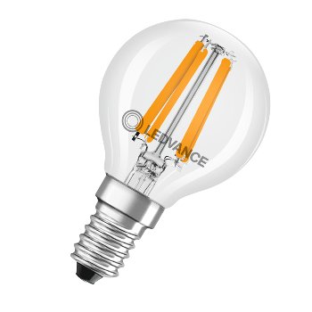 LED CLASSIC P DIM CRI97 S 4.2W 927 FIL CL E14 - LEDVANCE