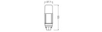 DULUX LED D VT EM & AC MAINS V 5.5W 830 G24D - LEDVANCE