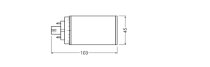 DULUX LED T/E HF & AC MAINS V 6W 840 GX24Q-1