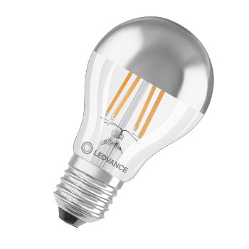 LED CLASSIC A MIRROR P 6.5W 827 FIL SIL E27
