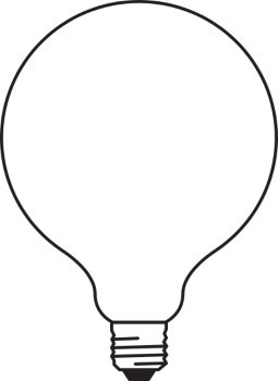 LED CLASSIC GLOBE DIM P 7.5W 827 FIL FR E27 - LEDVANCE