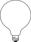LED CLASSIC GLOBE DIM P 7.5W 827 FIL FR E27 - LEDVANCE