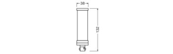 DULUX LED T EM & AC MAINS V 6W 830 GX24D-1