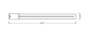 DULUX LED L HF & AC MAINS V 18W 840  2G11 - LEDVANCE