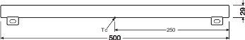 LEDINETRA® BASE 500 mm 40 6 W/2700 K S14s - LEDVANCE