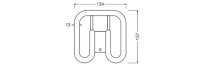 DULUX LED SQ EM & AC MAINS V 7W 830 GR8