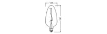 Vintage 1906 LED DIM 28  4 W/1800 K E27 - LEDVANCE