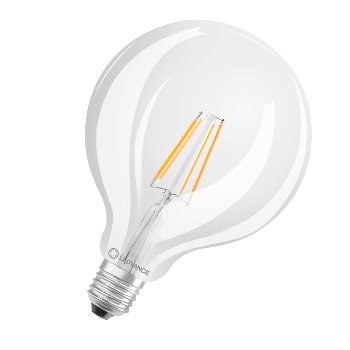 LED CLASSIC GLOBE P 4W 827 FIL CL E27
