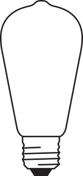 LED CLASSIC ST P 6.5W 827 FIL FR E27