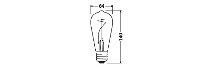 Vintage 1906® LED 10  3.4 W/1800 K E27