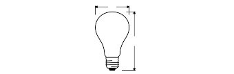 LED CLASSIC A P 24W 827 FIL FR E27