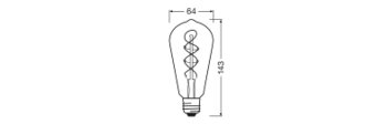 Vintage 1906® LED 15  4 W/1800 K E27