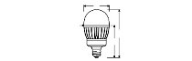 HQL LED P 2700LM 21.5W 827 E27