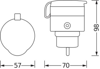 SMART+ Compact Outdoor Plug EU