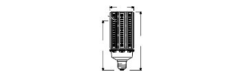 HQL LED P 13000LM 90W 840 E40 - LEDVANCE