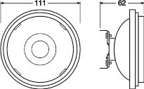 LED AR111 DIM S 13.5W 927 G53
