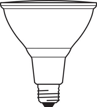 LED PAR38 DIM P 15.2W 927 E27
