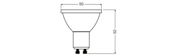 LED PAR16 DIM S 3.4W 927 GU10 - LEDVANCE