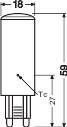 LED PIN G9 P 4.8 W 840 CL G9 - LEDVANCE