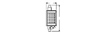 LINE R7s DIM P 12 W 827 R7s - LEDVANCE