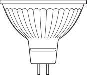 LED MR16 DIM P 5W 927 GU5.3 - LEDVANCE