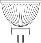 LED MR11 DIM P 2.8W 927 GU4