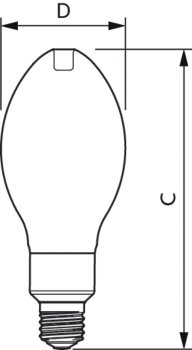 MAS LED HPL M 2.8Klm 19W 830E27 FR G