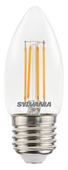 ToLEDo RT Candle V5 CL DIM 470LM 827 E27 SL - SYLVANIA