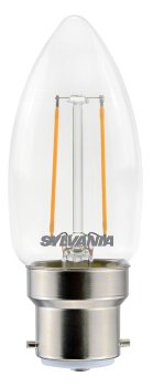 ToLEDo RT Candle V5 CL 250LM 827 B22 SL - SYLVANIA