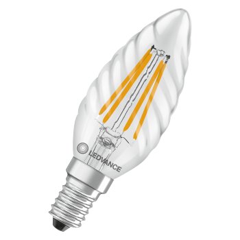 LED Classic BW 40 Filament P 3,4W 827 Clear E14
