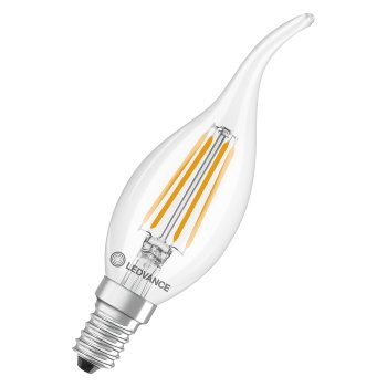 LED Classic BA 40 Filament P 3,4W 827 Clear E14