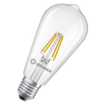 LED Classic Edison 40 Filament P 3,4W 827 Clear E27