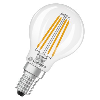 LED Classic P 40 Filament Energy efficiency class A S 2,2W 827 Clear E14