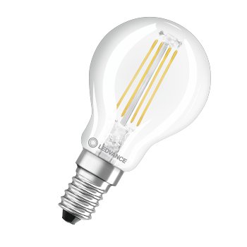 LED Classic P 40 Filament V 4W 827 Clear E14