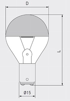 24V 40W BA15d axial