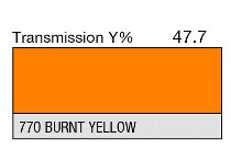 770 BURNT YELLOW LEE FILTERS