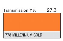 778 MILLENNIUM GOLD 1-INCH CORE LEE FILTERS