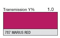 787 MARIUS RED 1-INCH CORE LEE FILTERS