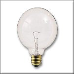 Globe clear G125 60W 230V E27 2700K CL